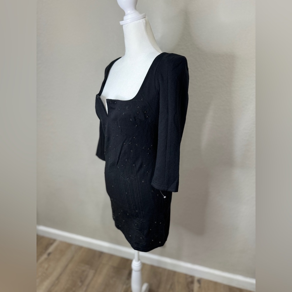 🆕 LUCY PARIS BLACK DRESS - Picture 3 of 10